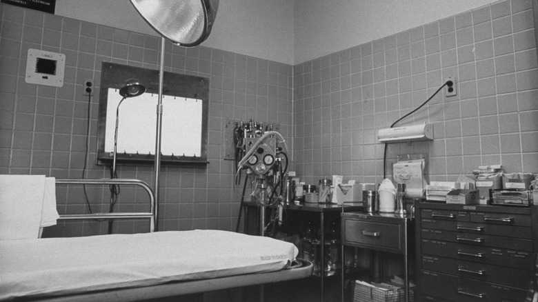 JFK's stretcher in hospital