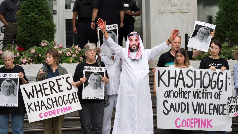 Jamal Khashoggi protest