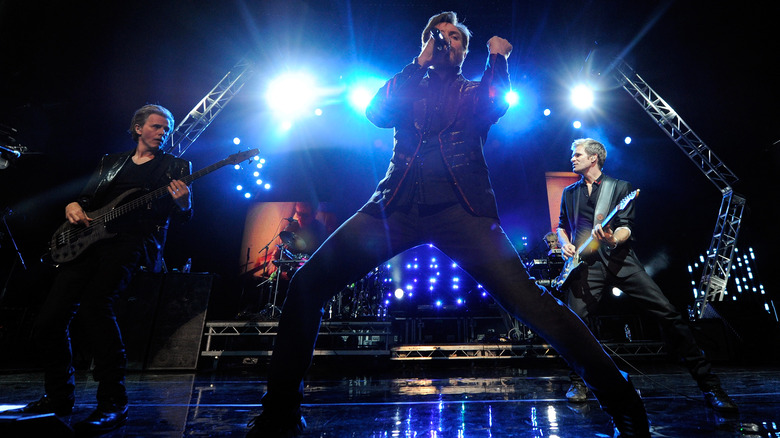 Duran Duran performs on stage