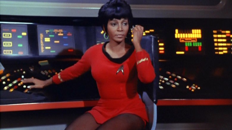 Uhura on the Enterprise