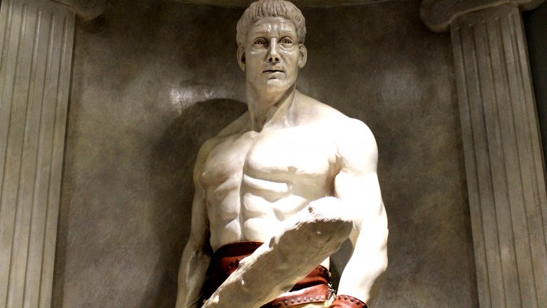 statue greek demigod