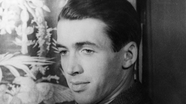 young jimmy stewart looking serious