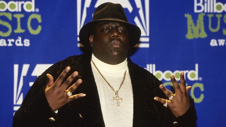 Christopher Wallace on red carpet