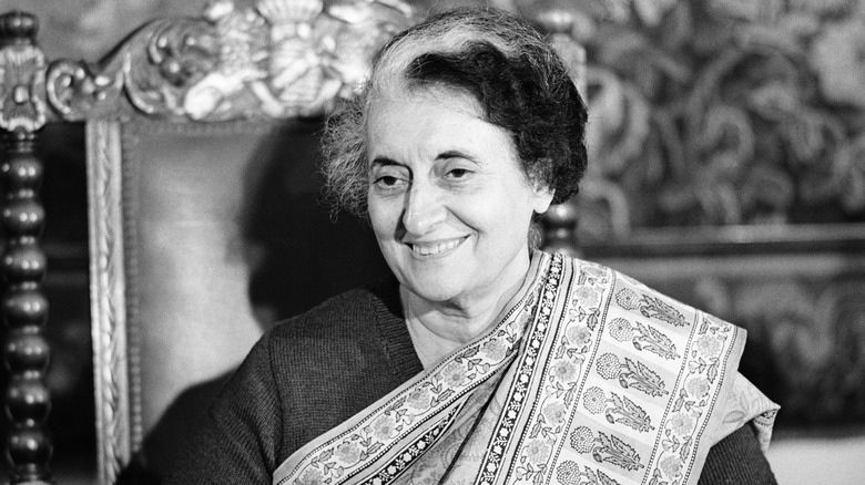 Indira Gandhi in 1983