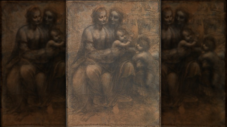 da Vinci's The Virgin and Child with St. Anne and St. John the Baptist