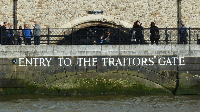 Tower of London's Traitors' Gate 