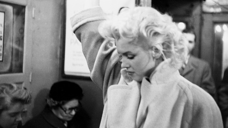 Marilyn Monroe New York subway circa 1955