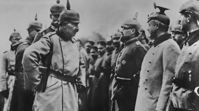 German soldiers in World War I