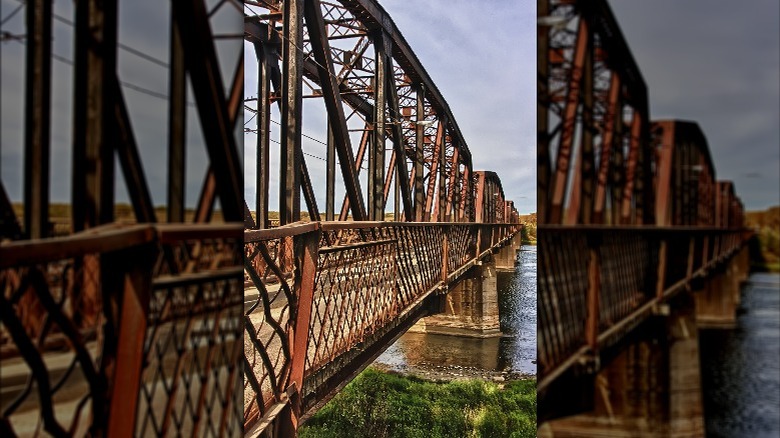 St. Louis bridge in Saskatchewan