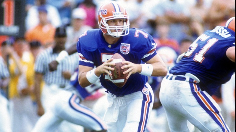 Danny Wuerffel running with ball