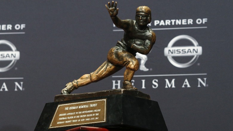 Heisman Trophy award statue