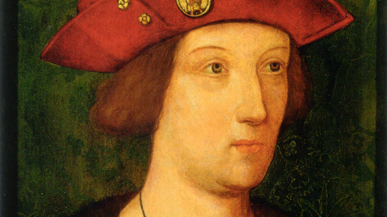 1500 portrait of Arthur, prince of Wales