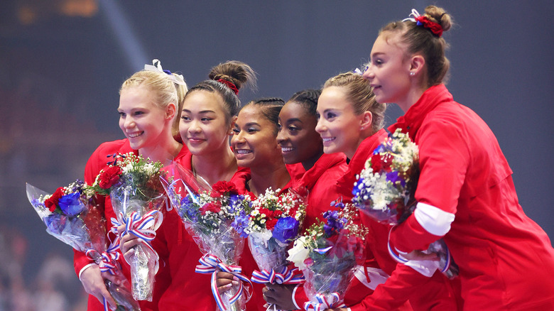 the us women's gymnastic team