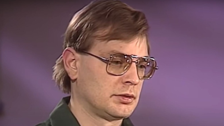 Jeffrey Dahmer speaking during interview