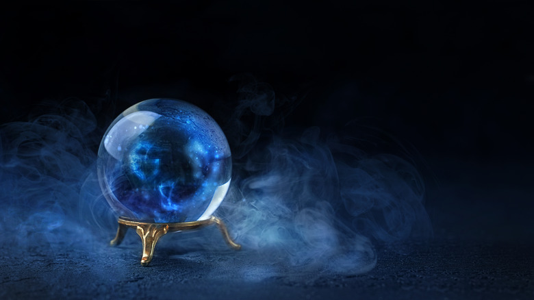 Mysterious crystal ball
