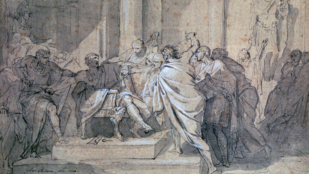 Assassination of Julius Caesar', c1749-1821.