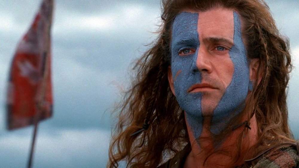 Mel Gibson in "Braveheart"