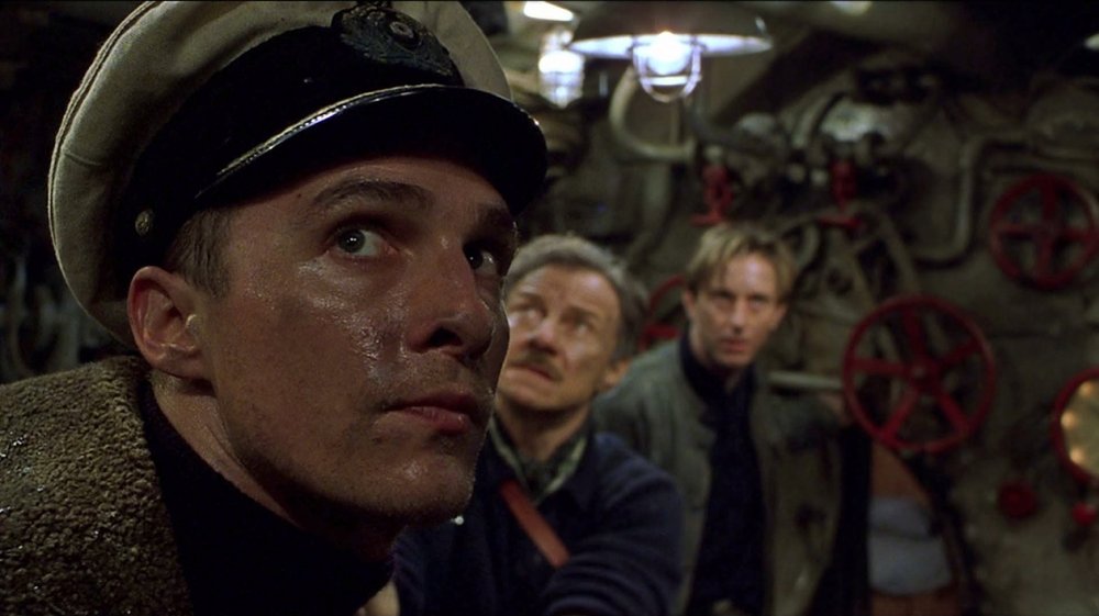 Matthew McConaughey, Harvey Keitel, and Tim Roth in "U-571"