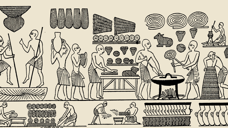 bread makers ramses III tomb