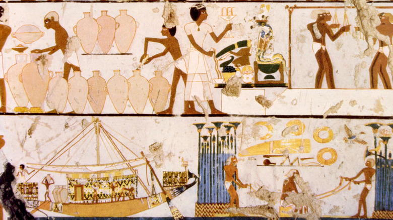 ancient egyptian workers