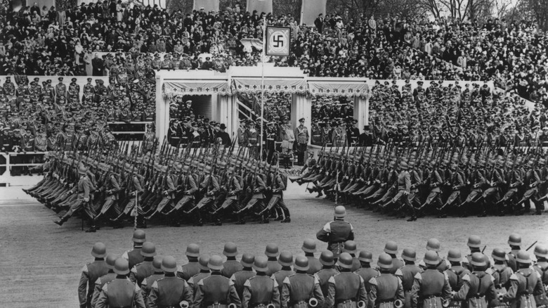A Nazi military parade