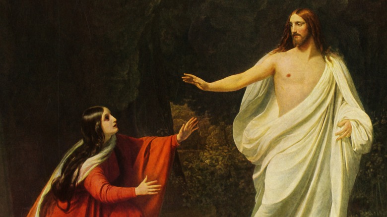Jesus and Mary Magdalene