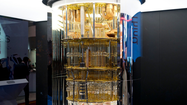 IBM Q System One quantum computer