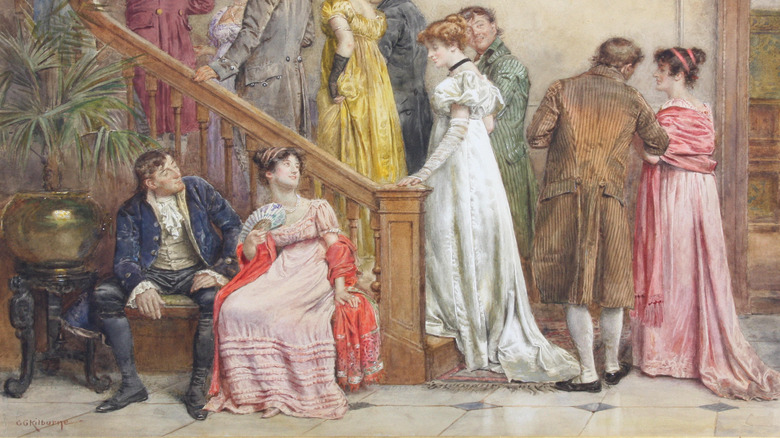 George Goodwin Kilburne's painting, The Next Dance