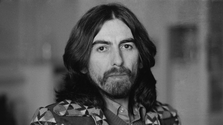 George Harrison staring ahead