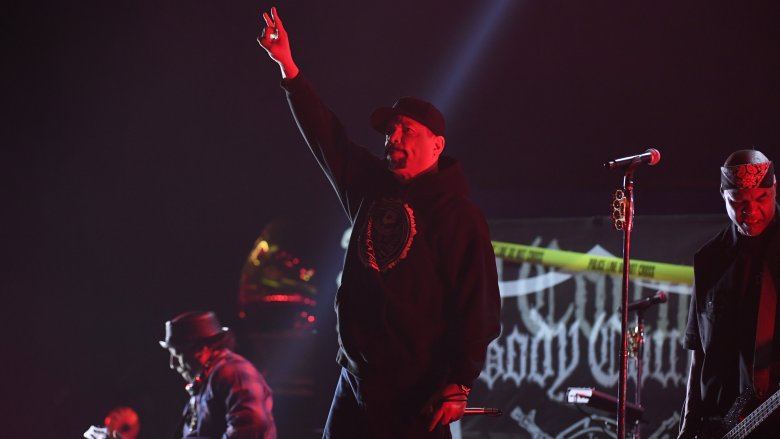 Ice-T performing with Body Count