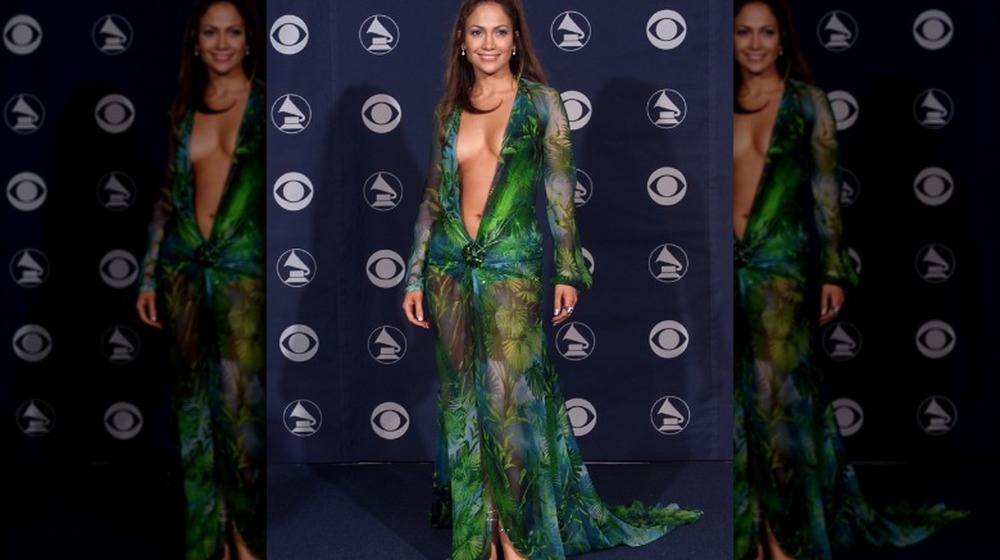 J. Lo's 2000 Grammy dress