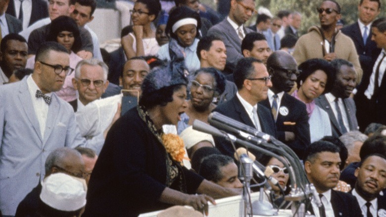 Mahalia Jackson, March on Washington, 1963