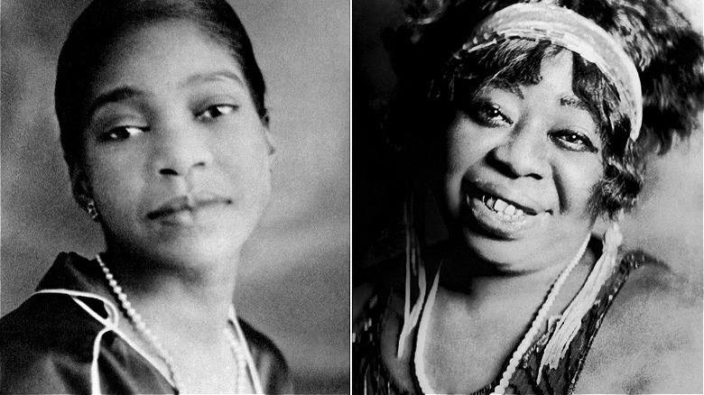 Blues singers Bessie Smith, Ma Rainey