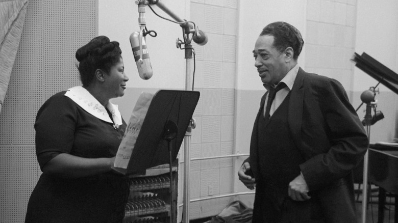 Mahalia Jackson and Duke Ellington