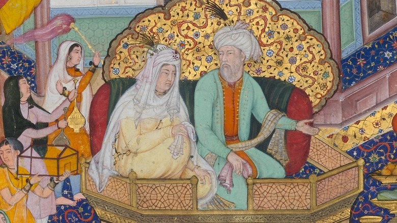 Börte Genghis Khan with queen