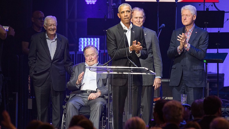 Obama, Bush, Bush, Clinton, & Carter