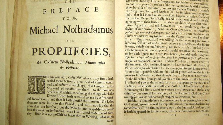 Nostradamus book
