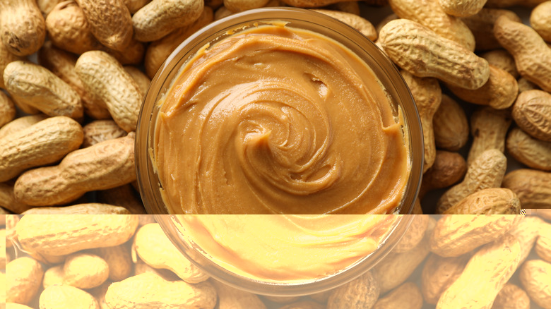 a jar of peanut butter