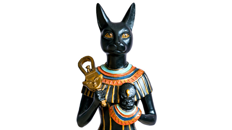 Egyptian cat-goddess Bastet