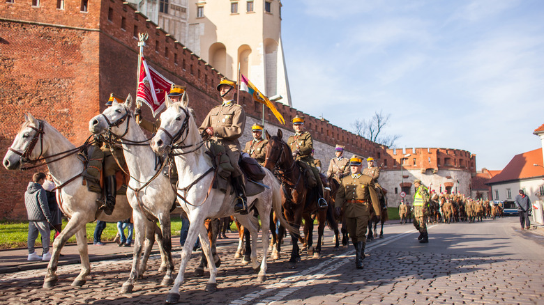 Polish independence parade, Krakow
