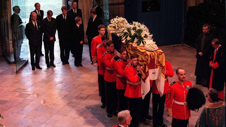 Princess Diana's funeral Westminster Abbey