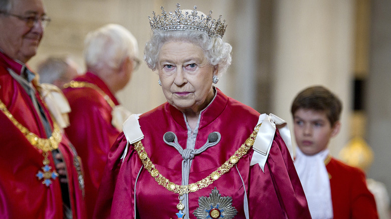 Queen Elizabeth II in 2012