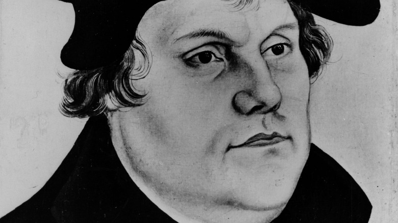 portrait of Martin Luther