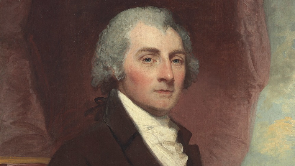 Portrait of William Thornton sitting