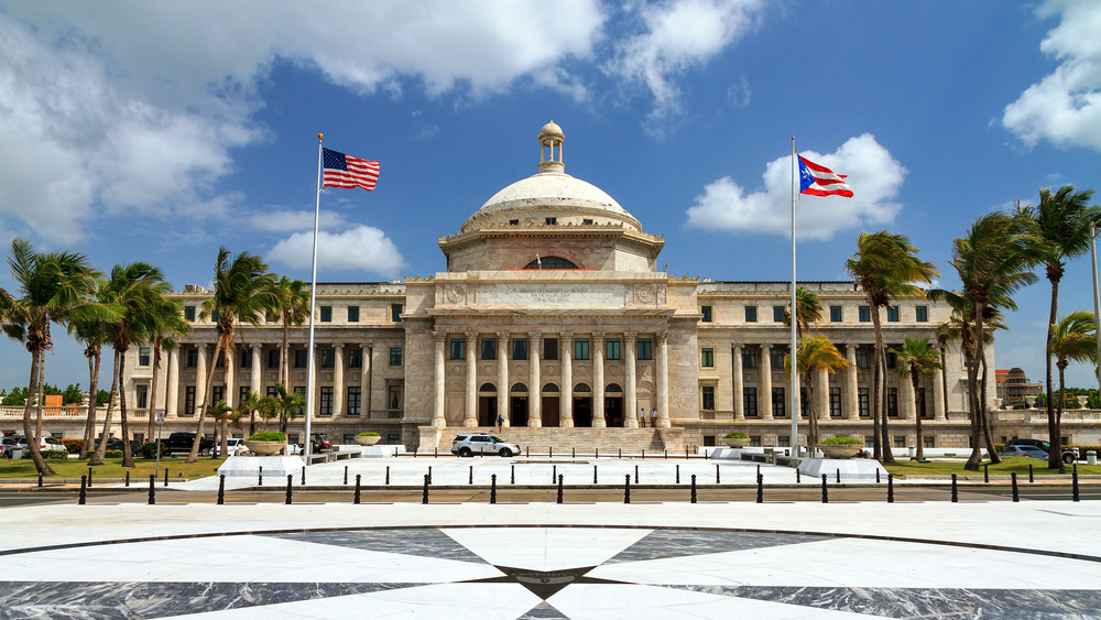 Capitol building of Puerto Rico