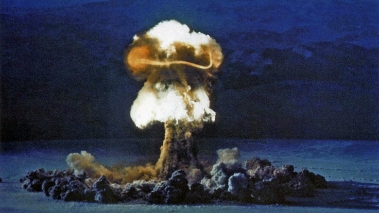 a nuclear bomb blast