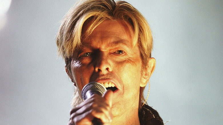 David Bowie singing