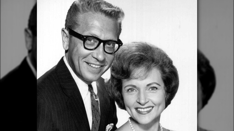 Betty White and husband Allen Ludden