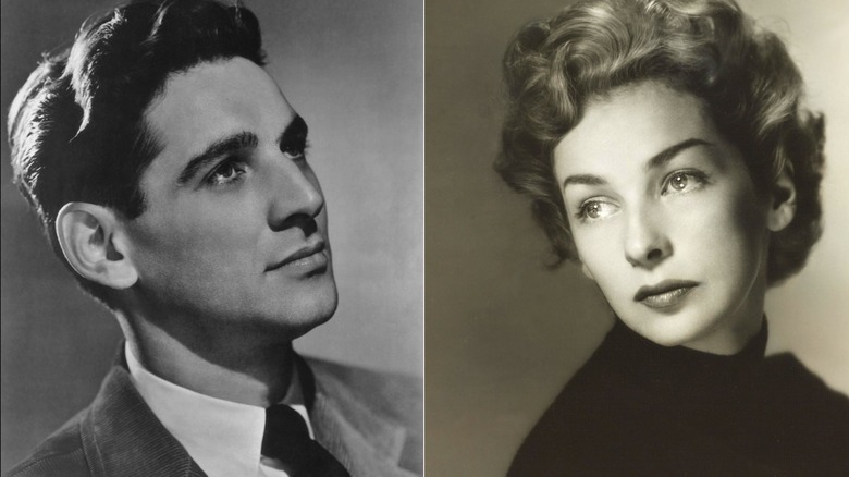 Leonard Bernstein and Felicia Montealegre portrait photos