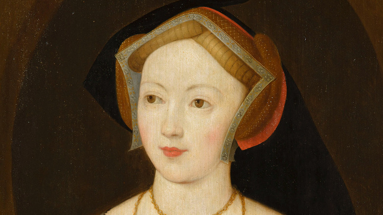 Portrait of Tudor woman
